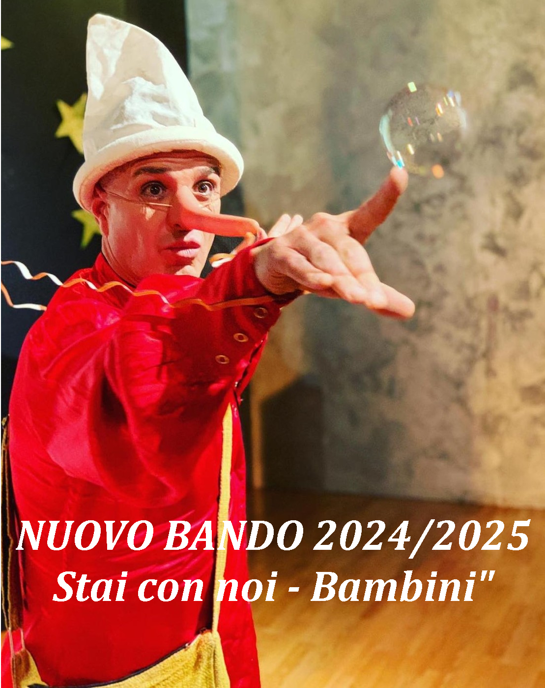 Bando per stagione teatrale “Stai con noi” 2024/2025